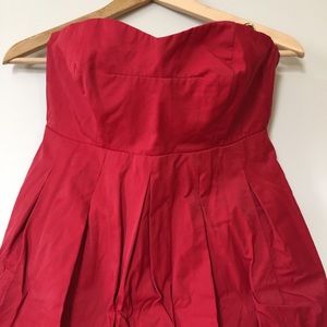 LAST CALL! Red Heart Neck Bubble Dress